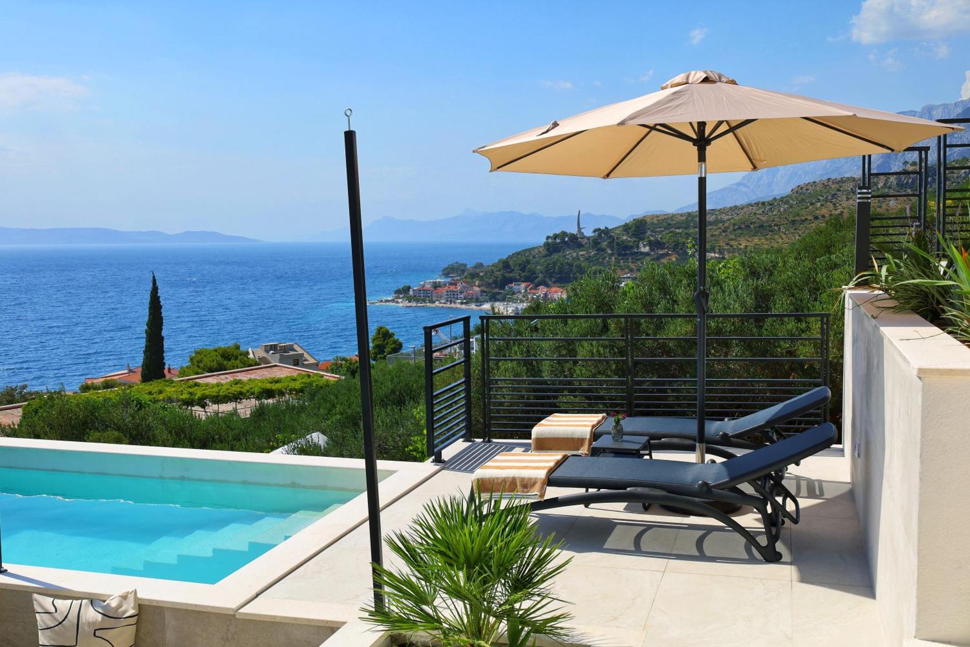 Luxury Holiday Home Dioniz Podgora Exterior foto